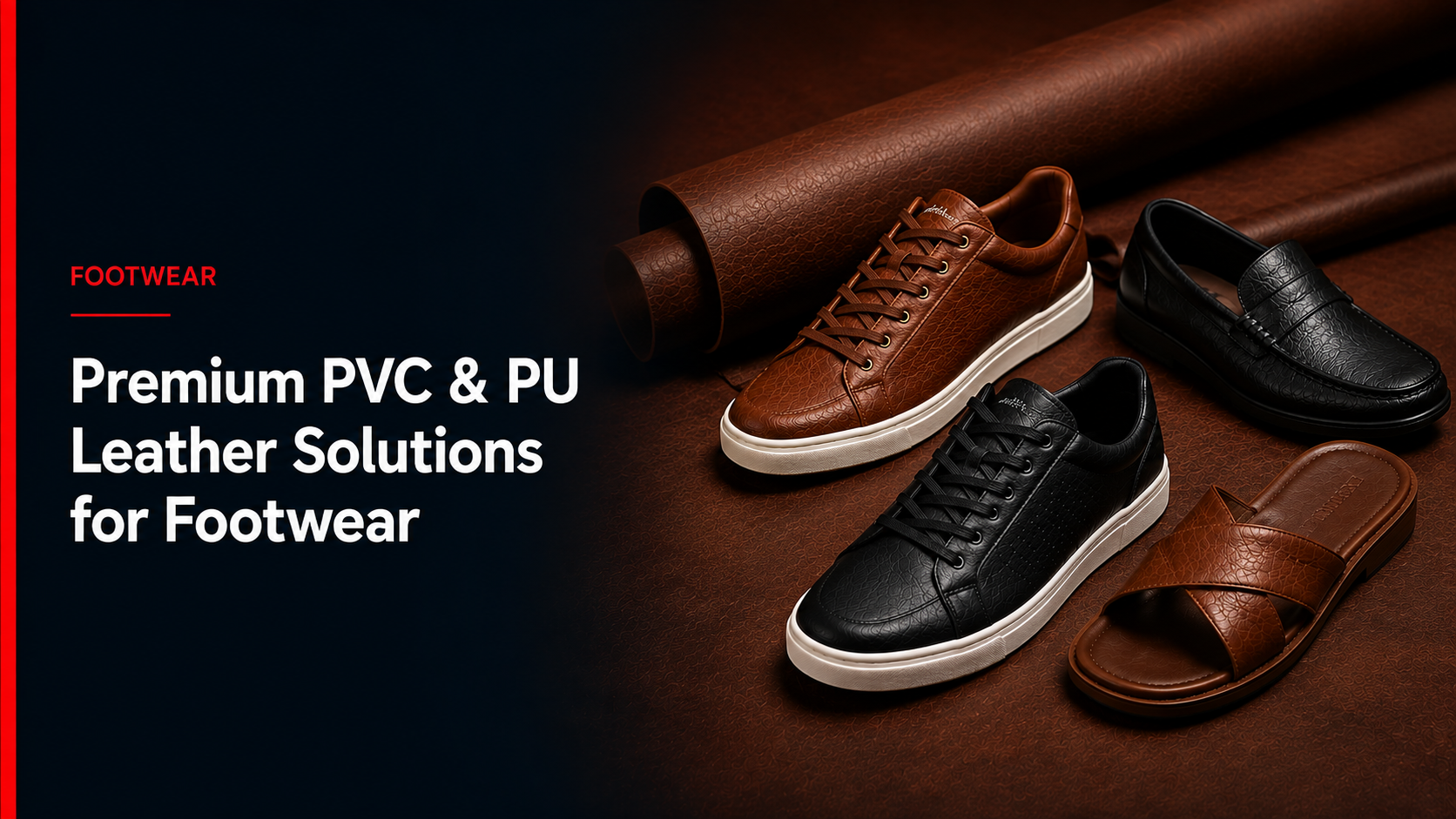 Premium PVC and PU leather solutions for footwear