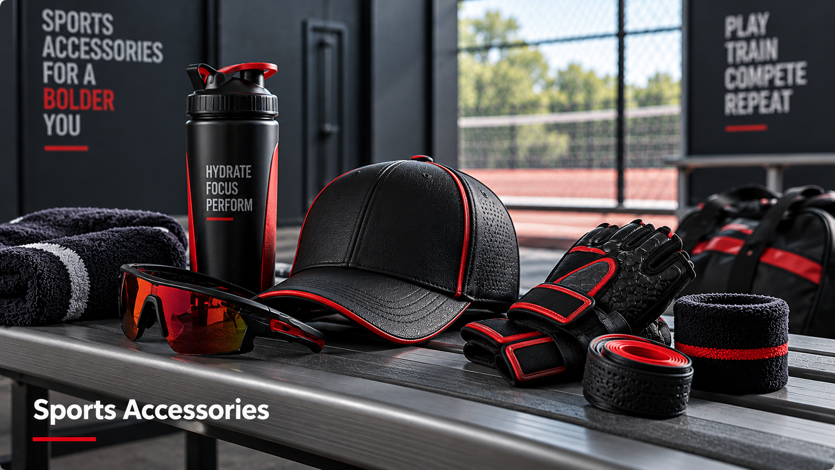 PVC and PU leather sports accessories