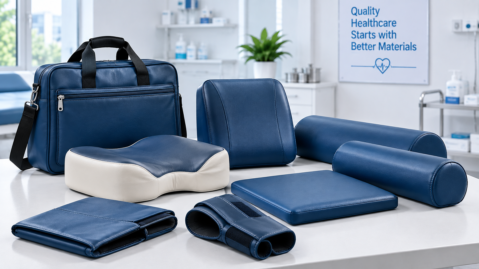 PVC and PU leather for healthcare products